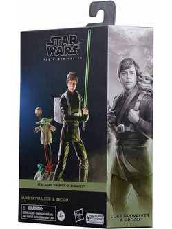 Hasbro Star Wars Black Series Luke Skywalker & Grogu 2-Pack Φιγούρα Δράσης για 4+ Ετών 15cm