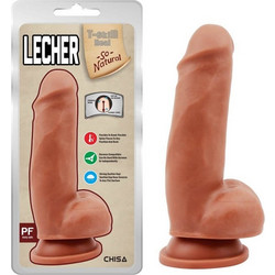 Chisa Novelties Lecher Latin Ρεαλιστικό Dildo με Βεντούζα & Όρχεις 18cm Latin