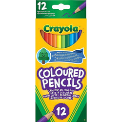 Crayola Coloured Ξυλομπογιές Σετ 12τμχ 3612