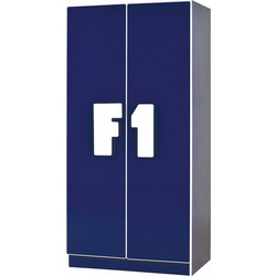 RAVENNA Παιδική Ντουλάπα Hamilton Blue 98 x 56 x 200
