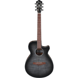 Ibanez AEG70 Transparent Charcoal Burst High Gloss