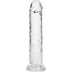 Shots RealRock Crystal Jelly 18cm Clear