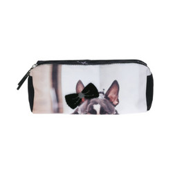Lyc Sac My Puppy Κασετίνα Βαρελάκι με 2 Θήκες Λευκή 21392