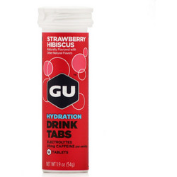 GU Hydration Drink Strawberry Hibiscus 12 Αναβράζοντα Δισκία