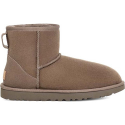 UGG Classic Mini II Γυναικεία Μποτάκια Suede Ταμπά με Γούνα 1016222-CRBO