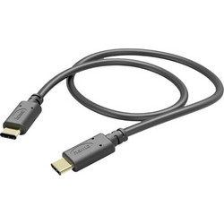 HAMA CHARGING CABLE 1M (BLACK)