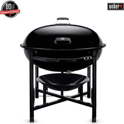 Weber Ranch Kettle Ανοξείδωτη Ψησταριά Κάρβουνου Στρογγυλή με Καπάκι Επιφάνειας 94cm