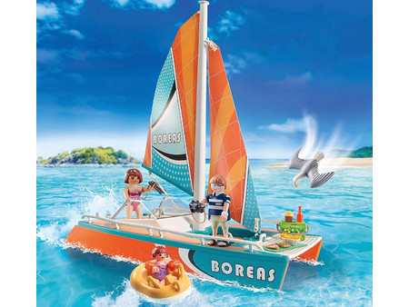 Playmobil Family Fun Καταμαράν για 4-10 Ετών 71043