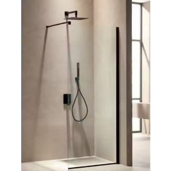 ΤΕΜΑ - ΣΤΑΘΕΡΑ ΠΑΝΕΛ ΝΤΟΥΖΙΕΡΑΣ WALK-IN BLACK MATT 70X195