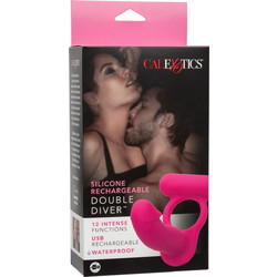 CalExotics Double Diver Ring Pink