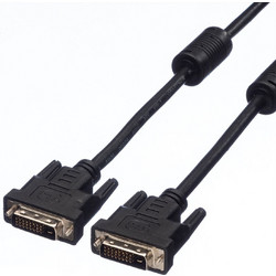 VALUE DVI Cable, DVI (24+1) Dual Link, M/M, 10 m - 11.99.5595