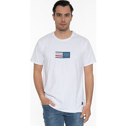 ORIGIN T-Shirt Λαιμόκοψη Με Στάμπα 232711 ΛΕΥΚΟ ΛΕΥΚΟ