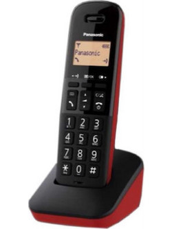Panasonic KX-TGB610 Ασύρματο Τηλέφωνο Μαύρο Κόκκινο