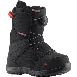 BURTON KIDS ZIPLINE BOAx SNOWBOARD BOOTS - 13191104-001 BLACK