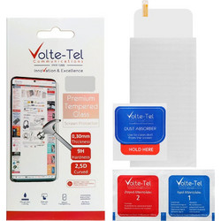 Volte-Tel 0.30mm 9H 2.5D Full Glue Tempered Glass (Realme C33)