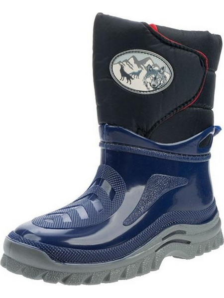 G&G Footwear Γαλότσα μπλε Lux 1704 Wolf - Blue - Silver