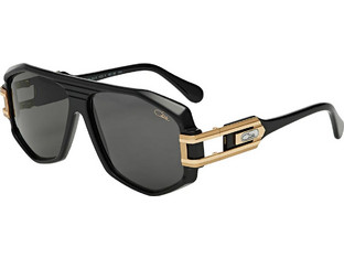 Cazal CA163 001 Γυναικεία Γυαλιά Ηλίου Aviator Κοκάλινα Μαύρα με Μαύρο Polarized Φακό