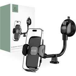 TECH-PROTECT CAR HOLDER V3 LONG ARM WINDSHIELD & DASHBOARD CAR MOUNT black
