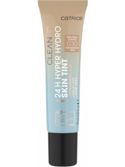 Catrice Clean ID 24h Hyper Hydro Skin Tint 030 Neutral Toffee Liquid Make Up 30ml