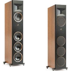Martin Logan Motion XT F100 Ζεύγος Ηχείων Hi-Fi Δαπέδου 450W Walnut