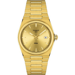 Tissot Γυναικείο Ρολόι με Κίτρινο Μεταλλικό Μπρασελέ T137.210.33.021.00