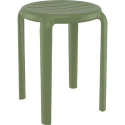 ΣΚΑΜΠΩ ΠΟΛΥΠΡΟΠΥΛΕΝΙΟΥ OLIVE GREEN Πλάτος:34cm x Βάθος:34cm x Ύψος:45cm