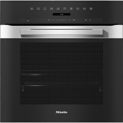 Miele H 7264 B CleanSteel Φούρνος Ηλεκτρικός Άνω Πάγκου 76lt 59.5cm