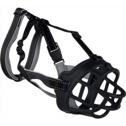 Trixie Flex Φίμωτρο Σκύλου Σιλικόνης Μαύρο Large / Medium 26cmΚωδικός: 25818986
