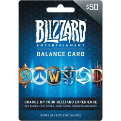 Blizzard Battle.net Gift Card 50