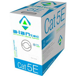 Alantec U/UTP Cat.5e Καλώδιο Δικτύου Ethernet 305m Grey KIU5PVC305
