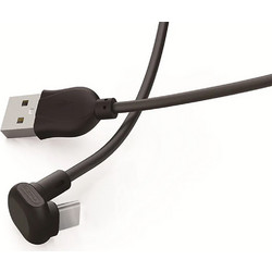 Ezra Καλώδιο USB-A to USB-C 1.2m Μαύρο
