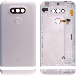 LG H850 G5 BATTERY COVER SILVER + ON/OFF FLEX+CAMERA LENS 3P OR