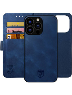 Rosso Element 2 in 1 Θήκη Πορτοφόλι Blue (iPhone 15 Pro)