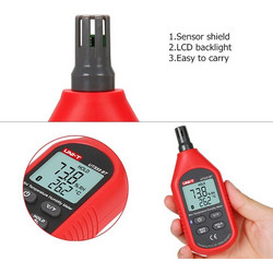 UNI-T ψηφιακό θερμόμετρο & υγρασιόμετρο UT333BT, Bluetooth
