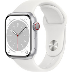 Apple Watch Series 8 Cellular 41mm Aluminum 
 White
