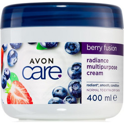 Avon Care Berry Fusion Radiance Multipurpose Ενυδατική Κρέμα Σώματος 400ml