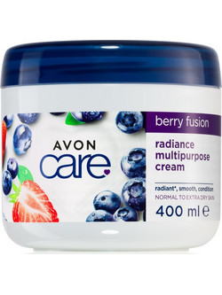 Avon Care Berry Fusion Radiance Multipurpose Ενυδατική Κρέμα Σώματος 400ml