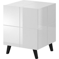 Κομοδίνο CAMA MEBLE REJA SZF BI White 45x46x57.5 cm
