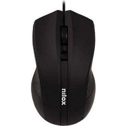 Nilox MOUSB1002 Ενσύρματο Ποντίκι Black