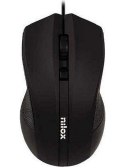 Nilox MOUSB1002 Ενσύρματο Ποντίκι Black