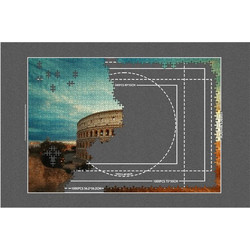 AriaTrade Puzzle Roll Grey
