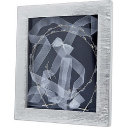Στεφανοθήκη Γάμου από Ασήμι 925 (20cm x 25cm) MA/ST28-2W