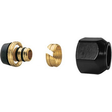 Brass Form ΜΑΥΡΟ Ρακόρ πολυστρωματικού σωλήνα Φ18x2 (24x19) Brass Form 23018