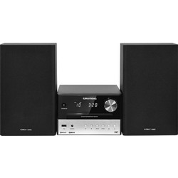 Grundig CMS 3000 BT DAB+ Ηχοσύστημα Hi-Fi 2.0 30W με CD Player Black Silver