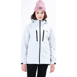 Basehit Γυναικείο Μπουφάν Χειμωνιάτικο Softshell Κοντό Λευκό 20.212.BW119