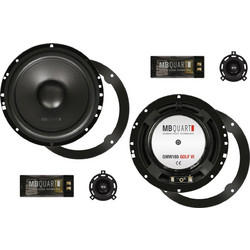 MB Quart QM165 Golf VI Ηχείο Αυτοκινήτου Διαρούμενο 6.5" 2 Δρόμων