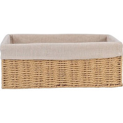 Estia Κουτί Αποθήκευσης Και Οργάνωσης Botanica 36x27x13cm Με Εσωτερική Επένδυση Και Καπάκι 02-18726