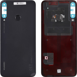 HUAWEI P40 LITE E BATTERY COVER + FINGERPRINT BUTTON BLACK 02353LJE ORIGINAL SERVICE PACK