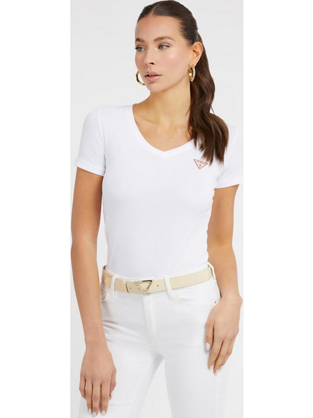 Guess Κοντομάνικη Μπλούζα Mini Triangle Tee (W2YI45J1314-G011)