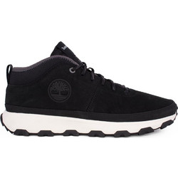 Timberland Ανδρικά Μποτάκια Δερμάτινα Μαύρα TB0A5TXG015